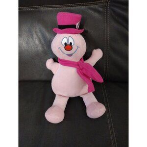 Plush 15in Pink Frost The Snowman 2021 Vintage